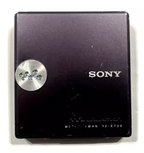 Sony MZ-E730 Walkman Reproductor MD Portátil Hecho en Japón Protección G MDLP FUNCIONANDO - Imagen 1 de 9