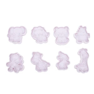 8 Pcs Keksform Keksformen Zum Backen Plätzchenform Selber Machen - Bild 1 von 12