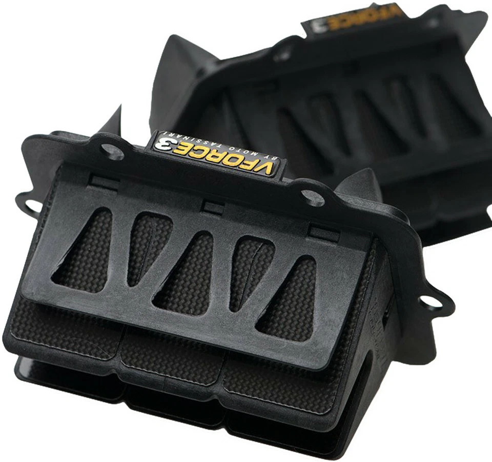 Sistema de válvulas de 3 cañas Moto Tassinari V-Force ELIMINA NECESIDAD DE TORNILLOS V3122-873J-2 Foto 1 de 1