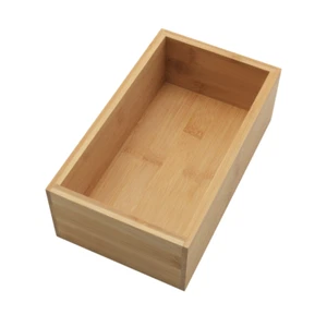 Cajas de almacenamiento de bambú, almacenamiento de organización para cocina y oficina - Imagen 1 de 48