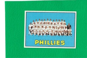 1967 Topps #102 Philadelphia Phillies Team Card NM to MINT High Grade Beauty!