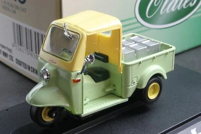 Ebbro 43095 1:43 Scale Daihatsu Midget With Open Top Die Cast Model Car Green - Image 1 of 4