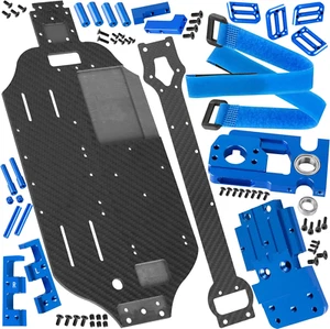 Carbon Fibre Chassis Upgrades Part for 1/10 Slash 4X4 VXL,RC Chassis Protect Arm - Picture 1 of 7