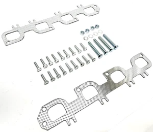 Header GASKETS + BOLT For 2009-2018 Dodge Ram Truck 1500 2500 4.7 5.7 6.4 Engine - Picture 1 of 5