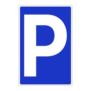 Schild Parkplatz Dibond/Alu 3 mm Gästeparkplatz Parkplatzschild 200x300 mm Besuc - Bild 1 von 6