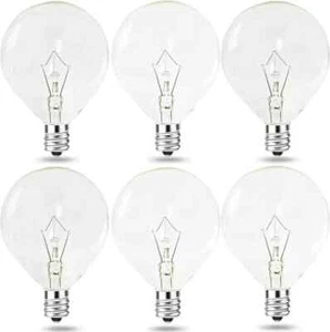 6 Packs)Scentsy Light Bulbs for Warmer - 25 Watt Bulb for Full Size Wax Melt - Picture 1 of 3