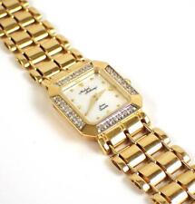 MICHAEL ANTHONY14K SOLID YELLOW GOLD MOTHER OF PEARL DIAMOND LADIES WATCH QUARTZ