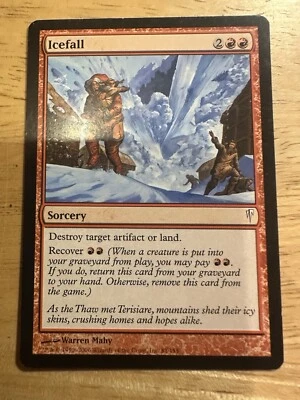 Mtg Icefall [Coldsnap] - Image 1 of 2