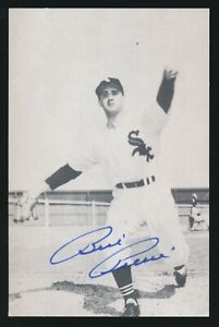 BILLY PIERCE (1945-1964 White Sox, Tigers, Giants) -Autographed Picture (d.2015)