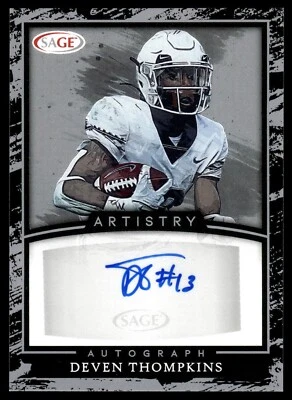 Autógrafos SAGE 2022 - Deven Thompkins Auto Foto 1 de 2