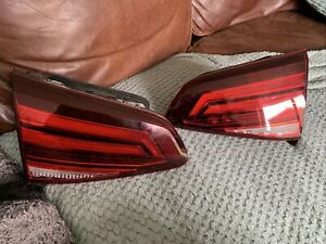 2017- 2020 VW GOLF BLUEMOTION MK 7.5 LED REAR LIGHTS IN TAILGATE PAIR  NS/OS