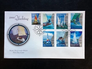 NZ 1999 Yachting FDC, NZ Post Brand, Bureau FDI, Unaddressed (L195) - Picture 1 of 2