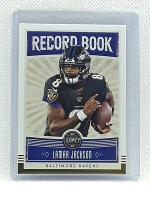 Lamar Jackson 2020 Panini Legacy Football - Record Book - Baltimore Ravens - Image 1 of 2