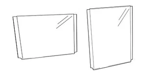 A4|A3 KUNSTSTOFF ACRYL POSTER PROSPEKT TASCHE HALTER DRAHT KABEL FENSTER DISPLAY - Bild 1 von 4