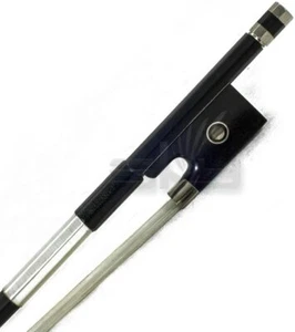 Arco de violín de alta calidad nuevo tamaño 4/4 fibra de carbono satinado con abulón de doble ojo - Imagen 1 de 5