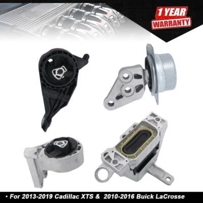 4PCS Motor & Trans Mount Set For 2013-2019 Cadillac XTS 3.6L AWD for Auto Trans — 第 1/4 张图片