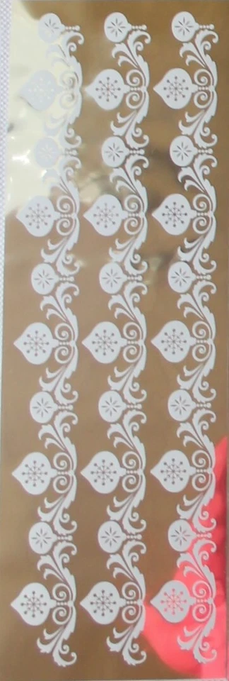 1 Stickerbogen Premium-Transfers "Bordüren & Ecken", Jittenmeier, Bogenwahl - Bild 1 von 1