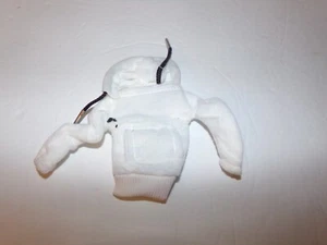 SE ADAPTA A MUÑECAS BARBIE AND LIKE JERSEY CON CAPUCHA BLANCO - Imagen 1 de 2