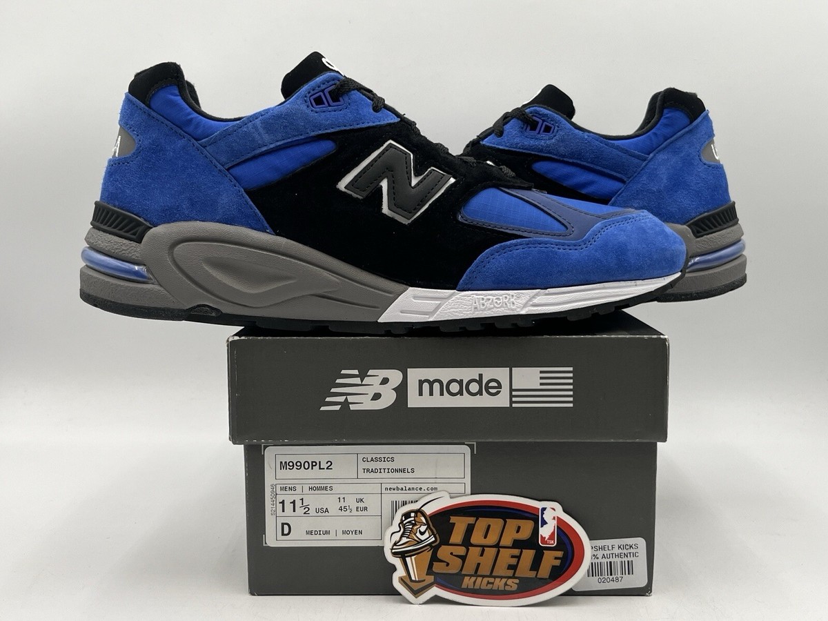 New Balance 990 v2青/黒 USA 990シリーズ NEW BALANCE M990PL2 BLUE/BLACK MADE IN USA