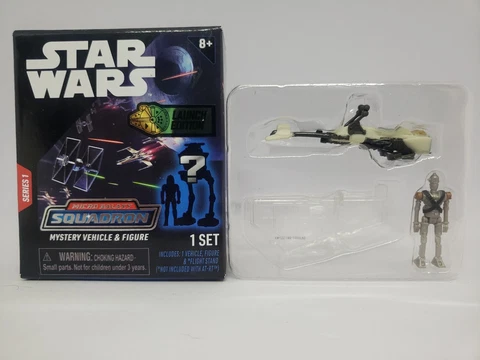 Jazwares Star Wars Micro Galaxy Squadron Series 1.  IG-11 (Chase) Cover