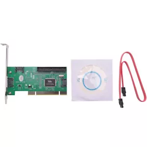 4 Port SATA PCI Expansion Card &IDE VIA VT6421a chipset T7J54194 - Picture 1 of 8