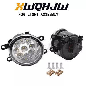 LED PAIR Front Bumper Fog Lights Driving Lamps For TOYOTA SIENNA 2011-2020 - Imagen 1 de 10