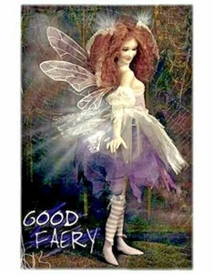 SIDESHOW GOOD FEERY WORLD OF FROUD PUPPE VERSIEGELT EDELSTEIN SELTEN #1613 HANDBEMALT - Bild 1 von 4