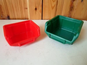 ECOBOX Plastic Parts Bins Component Storage Boxes Workshop Picking Bin Wall Rack - Picture 1 of 17