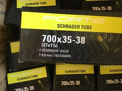 🔥BICYCLE Boxed SCHRADER Valve Tube (700 x 38-45) (27") SALE is FOR 15 New Tubes - Image 1 of 2