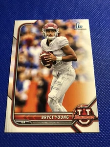 2022 Bowman University #4 BRYCE YOUNG 1st Bowman Alabama Crimson Tide - Picture 1 of 2