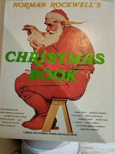 Norman Rockwell's Christmas Book 1977 Guideposts Devotion Hardcover Dust Jacket - Imagen 1 de 5