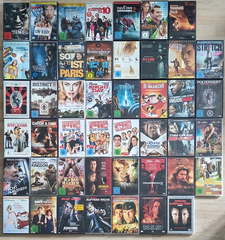 DVD Sammlung |  46 DVD's In sehr gutem Zustand  - Bild 1 von 1