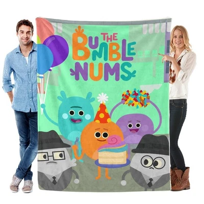 The Bumble Nums Blanket Soft Bed Sofa Throw Cozy Lightweight Birthday Gift - Image 1 of 4