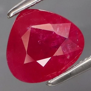 ¡Gema de museo de 2,22 quilates! Top Rojo Rosa Normal Calefacción Rubí Mozambique - Imagen 1 de 4