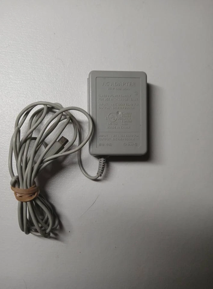 OEM Nintendo DSi/2DS/3DS/XL Wall Charger [WAP-002] - Image 1 of 1