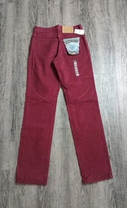 Vintage Lee Regular Fit Jeans 29x32 Portwein Maroon Denim Cowboy Classic Retro - Bild 1 von 7