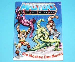 MOTU HE-MAN MASTERS OF THE UNIVERSE MINI COMIC MASKS OF POWER DE IT TAIWAN 19... - Picture 1 of 3