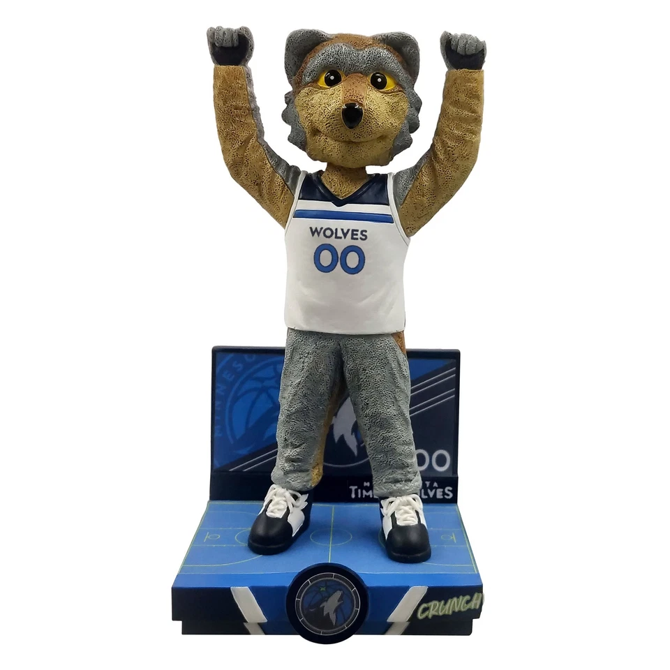 Crunch The Wolf Minnesota Timberwolves Highlight Series Bobblehead NBA - Image 1 of 1