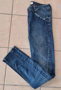 Street One Jeans Hose Gr. 33 Blau Länge 32 schlankes Bein - Bild 1 von 12