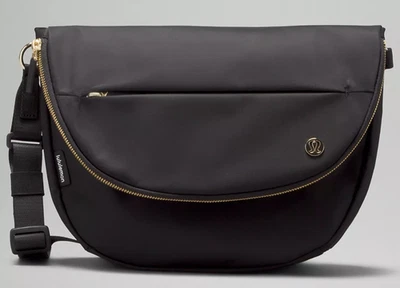 New Lululemon All Night Festival Bag 5L Black Gold – Trendy Crossbody - Image 1 of 4