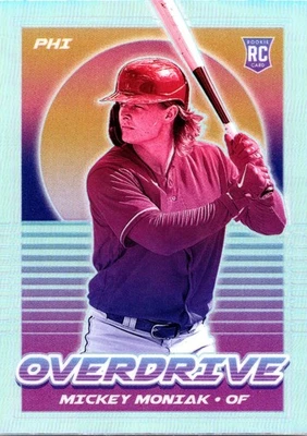 2021 Panini Chronicles - Overdrive Mickey Moniak #10 Holo (RC) - Image 1 of 2