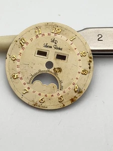 lucien rochat calendar 27mm dial quadrante - Imagen 1 de 2