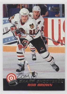 1992-93 Score Sharp Shooters Rob Brown #22 - Image 1 of 2