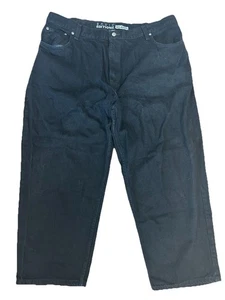 Jeans negros relajados Basic Editions para hombre talla 44 X 28 - nuevos sin etiquetas - envío gratuito - Imagen 1 de 5