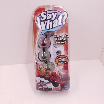 Say What? Unscramble Famous Phrase Radica Juego Electrónico Edades 8+ Mattel 2007 Foto 1 de 4