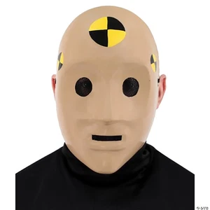 Morris Kostüme Crashtest Dummy Maske Standard, mehrfarbig - Einheitsgröße - Bild 1 von 1
