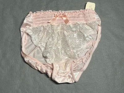 De Colección Victoria's Secret Etiqueta Dorada Sedosa Hi Waste Bikini Panty Lencería Pequeña 5 Foto 1 de 4