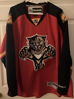 Reebok Premier Florida Panthers Home Jersey Size L NWOT - Image 1 of 3