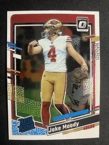 2023 Panini Donruss Optic - Rated Rookie Jake Moody #289 (RC) 49ers - Picture 1 of 2