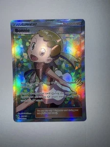 NM Bonnie 128/131 Full Art Trainer Forbidden Light Sun Moon Pokemon Card English - Picture 1 of 4